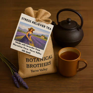 Lavender stress relief tea